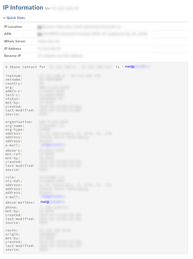 ip whois